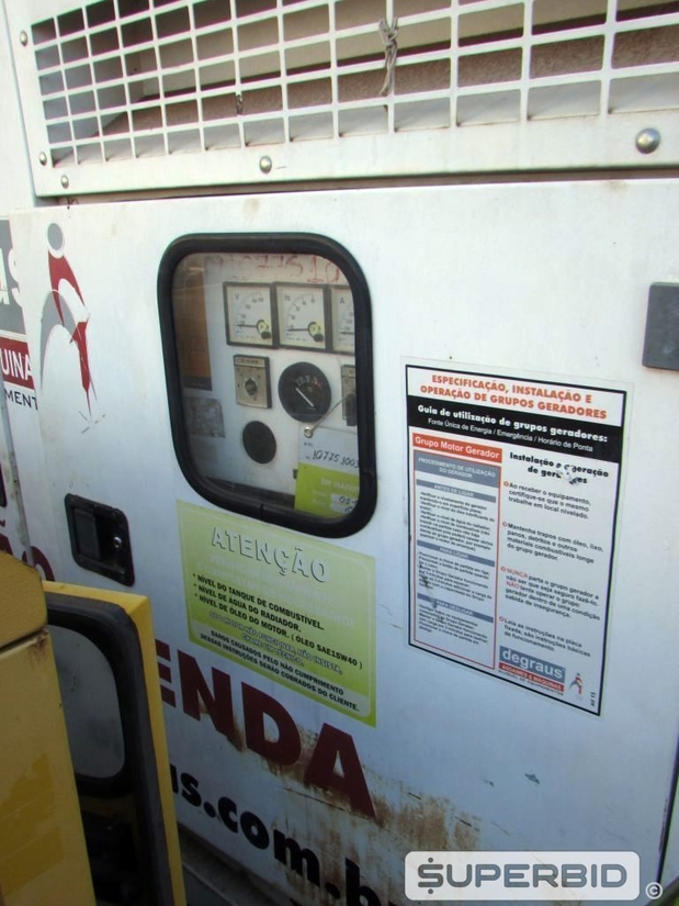 GRUPO GERADOR DIESEL STEMAC C/ MOTOR MWM, CAP.: 100 KVA, SÉRIE: 1739465 (Ref.: PCA/ 107751003)