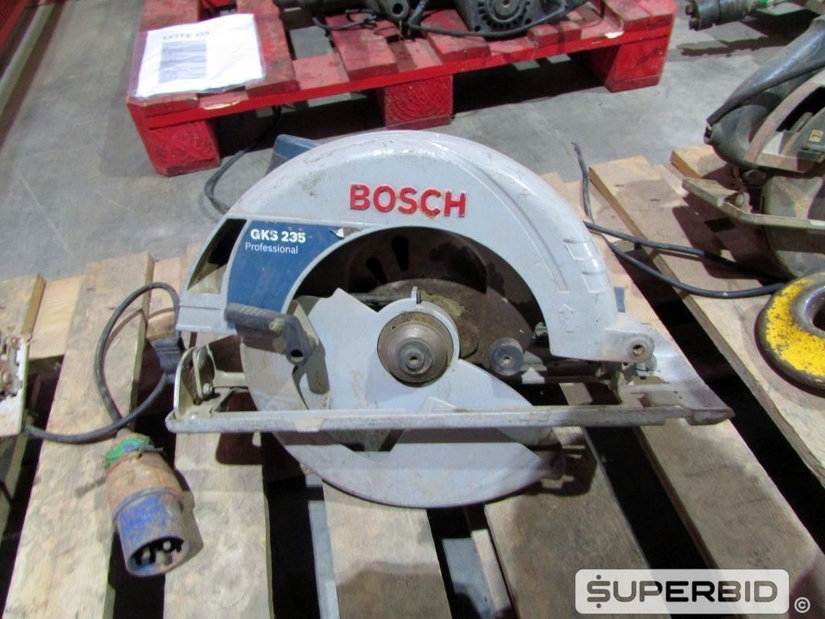 SERRAS CIRCULARES E TALHA DE CORRENTE (04 PÇS) (Ref.: FED)