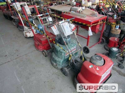 LIXADEIRAS DE PISO ELÉTRICA JAHU JT2D E LIXADEIRAS DE PISO ELÉTRICA JAHU JM2D, (06 PÇ.) (Ref.: JCO)