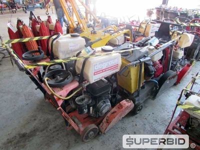 CORTADORAS DE PISO WACKER NEUSON E CORTADORAS DE PISO CLIPPER NORTON, (06 PÇ.) (Ref.: JCX)