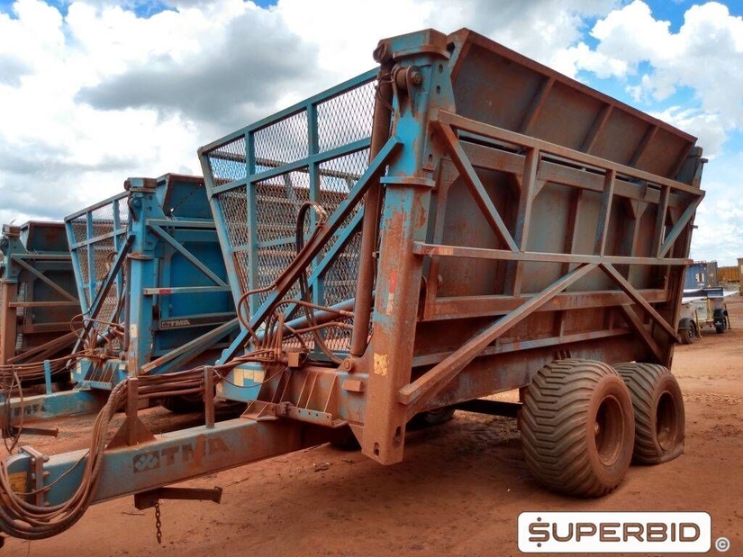 REBOQUE TRANSBORDO DE CANA PICADA TRACAN VTX 10.000, ANO: 2013, SÉRIE: VTX131265 (Ref.: 1418)