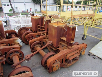 SUCATA DE TRUQUES FERROVIÁRIOS (20 PÇS). (Ref.: WMEQ_UM02)