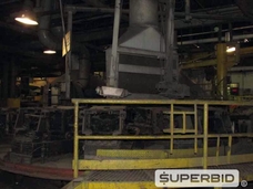 CARROSSEL PARA FUNDIÇÃO FABRICAÇÃO PRÓPRIA PARA MOLDAGEM DE PEÇAS EM FERRO GUSA E AÇO COM QUEIMADOR E EXAUSTORES (Ref.: Carrossel 3)