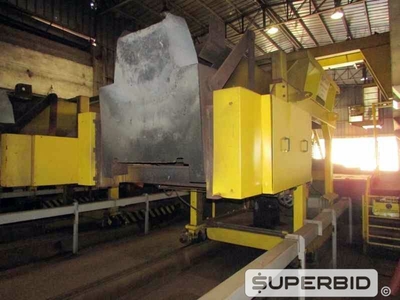 CARRO DE CARREGAMENTO PARA FORNOS DE FUNDIÇÃO KUTTNER, ANO 2008, CAP. 03 TON (Ref.: 11344)