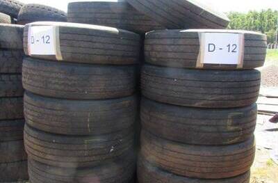 20 SUCATAS DE PNEUS MICHELIN 295/80 PARA REAPROVEITAMENTO. (Ref.: D-12)