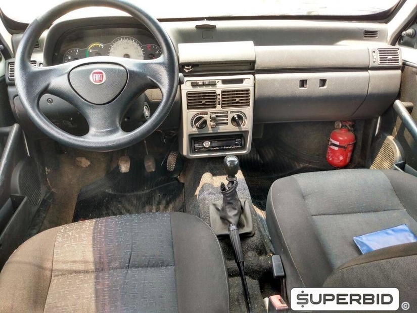 FIAT UNO MILLE WAY ECONOMY 1.0, 2011/2012, Placa FINAL 3 (SP), (Ref.: TAF)