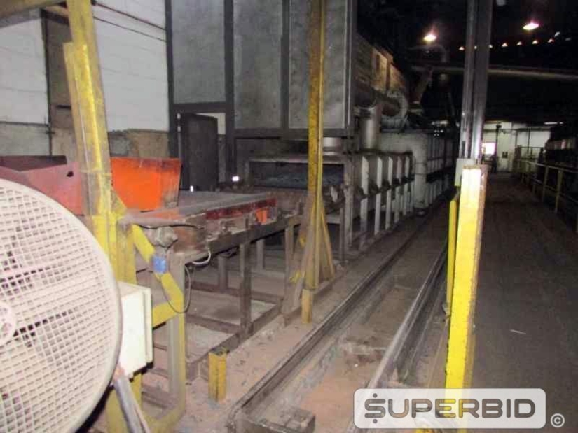 FORNO TRATAMENTO TÉRMICO SERMEP CONTINUO, ANO 2008, SÉRIE.: 0543/08, CAP. 1200 KG/H (Ref.: 12225)