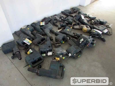 ROMPEDORES ELÉTRICO, MARTELETES PERFURADOR, MARTELO PERFURADOR E OUTROS, (30 PÇ.) (Ref.: JDL )