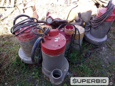 BOMBAS SUBMERSIVEIS E ROMPEDORES PNEUMÁTICOS (14 PÇS) (Ref.: RAD)