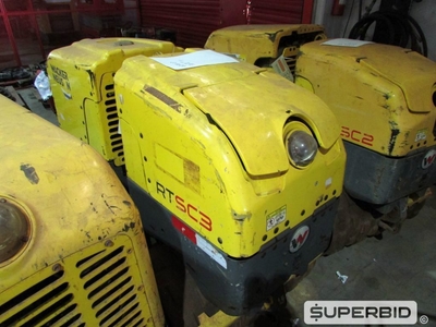 ROLO COMPACTADOR PÉ DE CARNEIRO DIESEL WACKER NEUSON RTSC3 (Ref.: FEP)