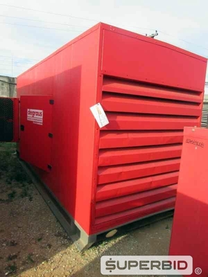 GRUPO GERADOR Á DIESEL STEMAC ST500 500 KVA, ANO: 2008, SÉRIE: 0500616808. (Ref.: JDU)