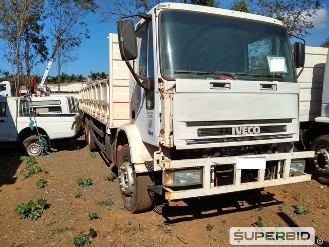 CAMINHÃO GRADE BAIXA IVECO EUROCARGO 230E24, 2011/2012, Placa FINAL 7 (MG), (Ref.: SAB)