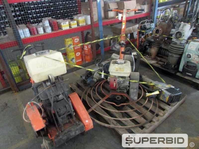 ALISADORA DE CONCRETO, CORTADORA DE PISO, DEMOLIDOR ELÉTRICO, SERRA CIRCULAR E OUTROS, (07 PÇ.) (Ref.: JCA)