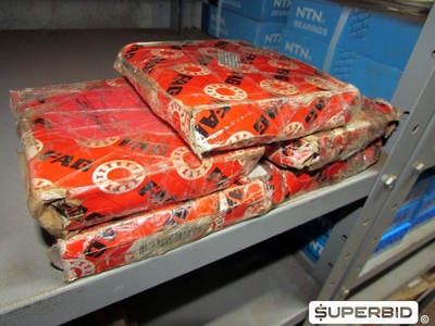 ROLAMENTOS, MANCAIS, CARCAÇAS MANCAIS, BUCHAS E OUTROS (APROX.: 326 PÇS). (Ref.: ROL)