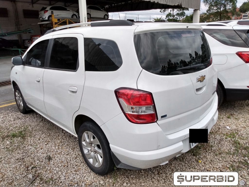 CHEVROLET SPIN 1.8 L AT LTZ, 2013/2014 , Placa FINAL 6 (SP), (Ref.: PYL)