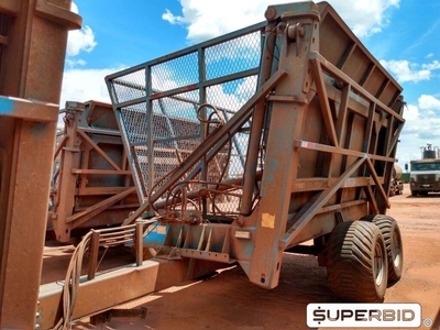 REBOQUE TRANSBORDO DE CANA PICADA TRACAN VTX 10.000, ANO: 2013, SÉRIE: VTX131285 (Ref.: 1438)