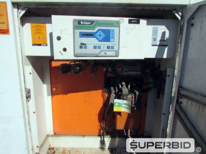 GRUPO GERADOR Á DIESEL STEMAC ST 500 500 KVA, ANO: 2009, SÉRIE: 0593465809. (Ref.: JBI)