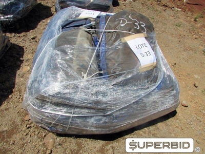 10 SUCATAS DE LONAS DE COBERTURA (Ref.: D-33)