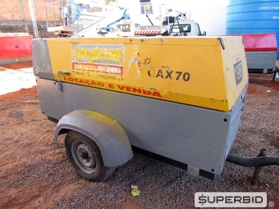 GRUPO GERADOR SILENCIADO DIESEL ATLAS COPCO QAX70 20,5/23 KVA (Ref.: FEW)