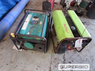 GERADOR Á GASOLINA PRAMAC ES8000 7KVA E GERADOR Á GASOLINA CUMMINS HOMESITE POWER 6500 7KVA (Ref.: JDF)