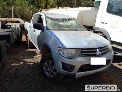 MITSUBISHI L200 TRITON GLX D 3.2 (BATIDO), 2015/2016, Placa FINAL 5 (MG), (Ref.: SAS)