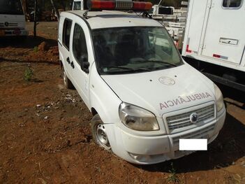 FIAT DOBLO AMBULANCIA 1.8, 2011/2012, Placa FINAL 1 (MG), (Ref.: SAU)