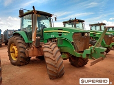 TRATOR DE PNEUS JOHN DEERE 7195J 4X4, ANO: 2013, SÉRIE: 1BM7195JTDH000581 (Ref: 1223)