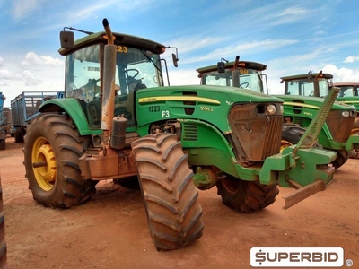 TRATOR DE PNEUS JOHN DEERE 7195J 4X4, ANO: 2013, SÉRIE: 1BM7195JTDH000581 (Ref: 1223)