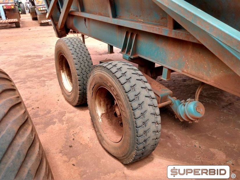 REBOQUE TRANSBORDO DE CANA PICADA TRACAN VTX 10.000, ANO: 2013, SÉRIE: VTX131256 (Ref.: 1361)