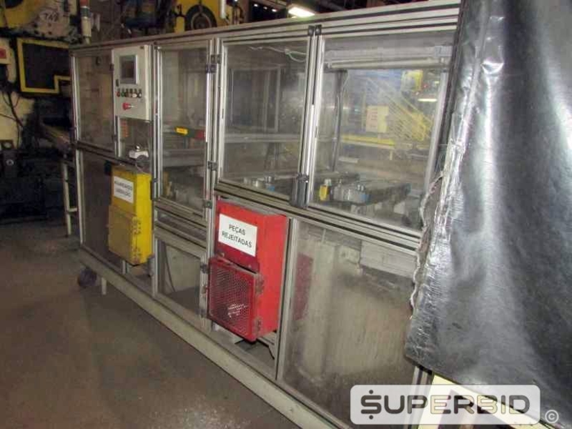 MÁQUINA DE RESSONÂNCIA SIGNAL WORK MTD-RAN, ANO 2012, CAP. 720 PÇ/H (Ref.: 897-12240)