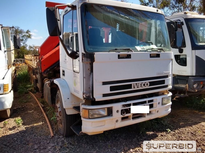 CAMINHÃO GUINDAUTO IVECO EUROCARGO 260E25N, 2011/2012, Placa FINAL 2 (MG),  (Ref.: SAM)