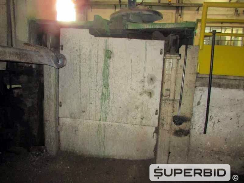 FORNO B FUSÃO ABB CADINHO, ANO 1969, CAP. 4,5 TON (Ref.: 702-12277)