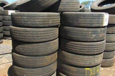 20 SUCATAS DE PNEUS 275/80 PARA REAPROVEITAMENTO (Ref.: D-14)