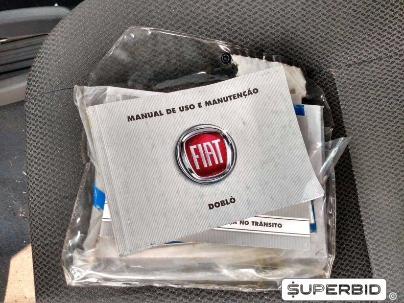 FIAT DOBLO CARGO FLEX 1.8, 2010/2011, Placa FINAL 9 (SP), (Ref.: TZ)