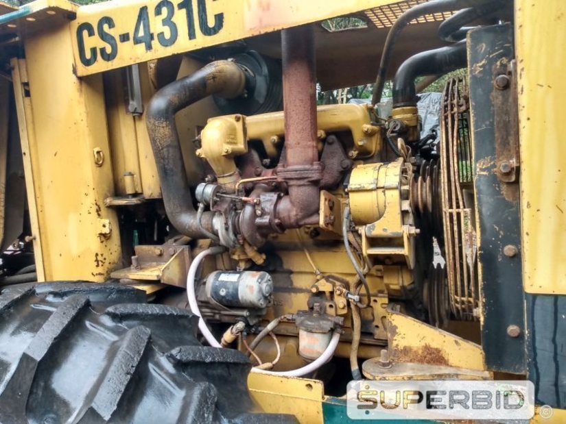 ROLO COMPACTADOR  CATERPILLAR CS-431C, ANO: 1998, SÉRIE: 9XL00214 (Ref: RBJ)