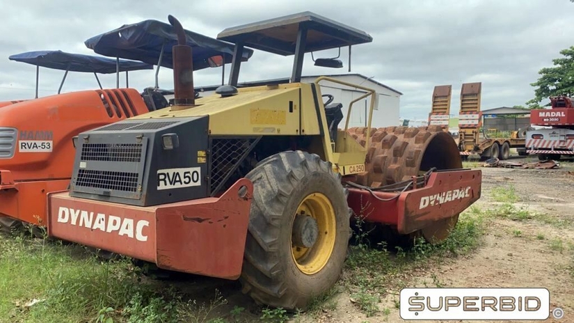 ROLO VIBRATÓRIO  DYNAPAC CA-250 PD, ANO: 2009, SÉRIE: 6592BR0199 (Ref: IAC)