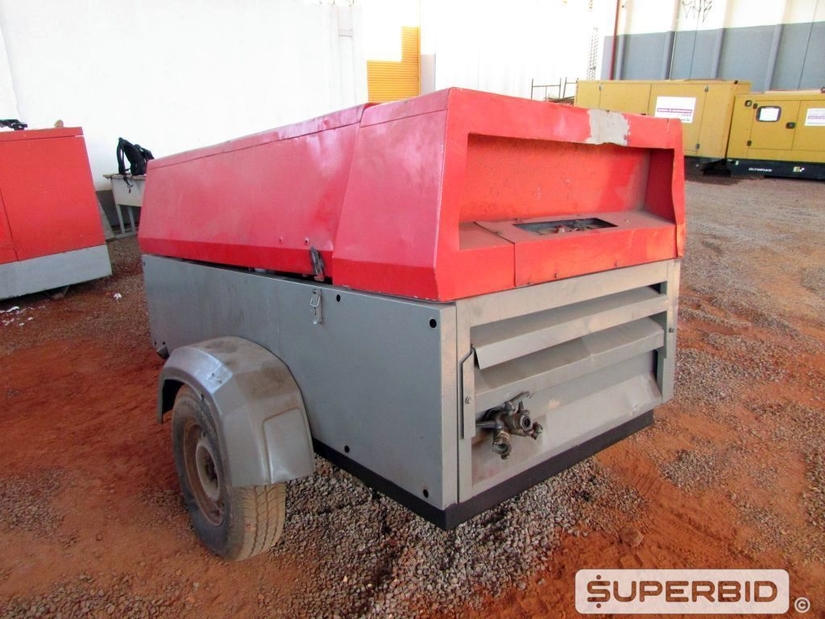 COMPRESSOR DE AR ATLAS COPCO XAS137 PD, 2011, SÉRIE: BRP079241 (Ref.: FEV)