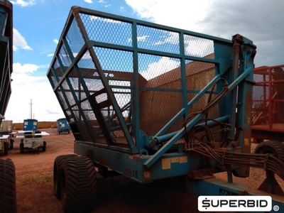 REBOQUE TRANSBORDO DE CANA PICADA TRACAN VTX 10.000, ANO: 2013, SÉRIE: VTX131265 (Ref.: 1418)