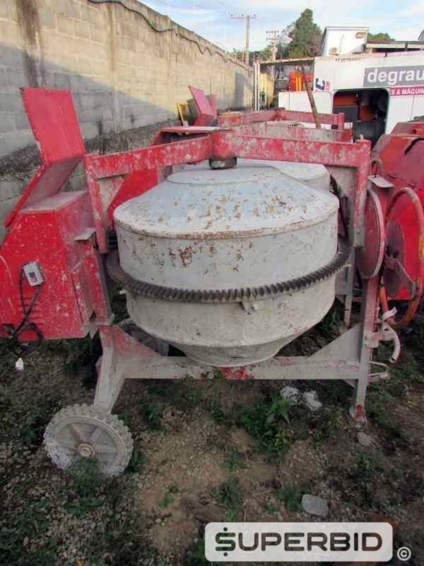 SUCATA DE 06 BETONEIRAS ELÉTRICAS CSM 400 LITROS. (Ref.: JEC)