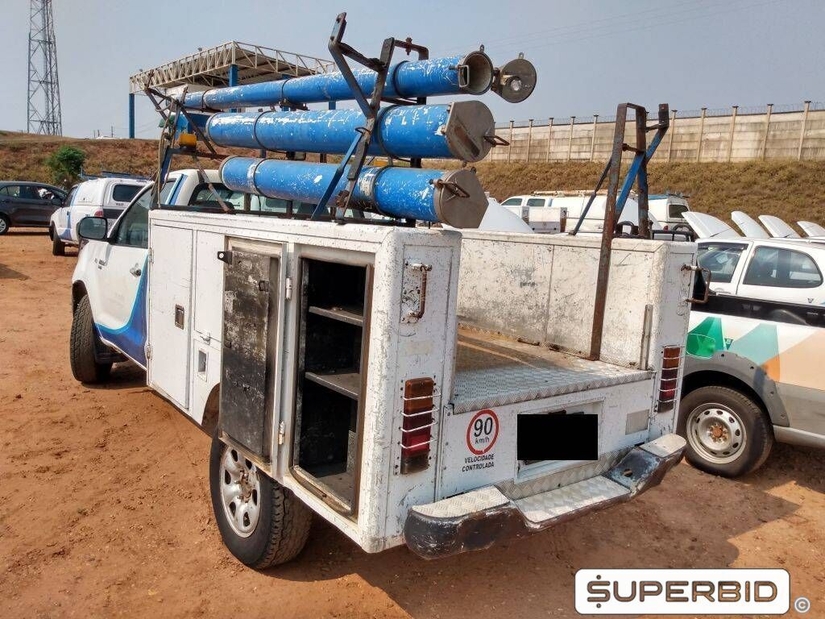 TOYOTA HILUX CS 4X4 CHASSI 2.5, 2006/2006, Placa FINAL 2 (SP), (Ref.: TAP)