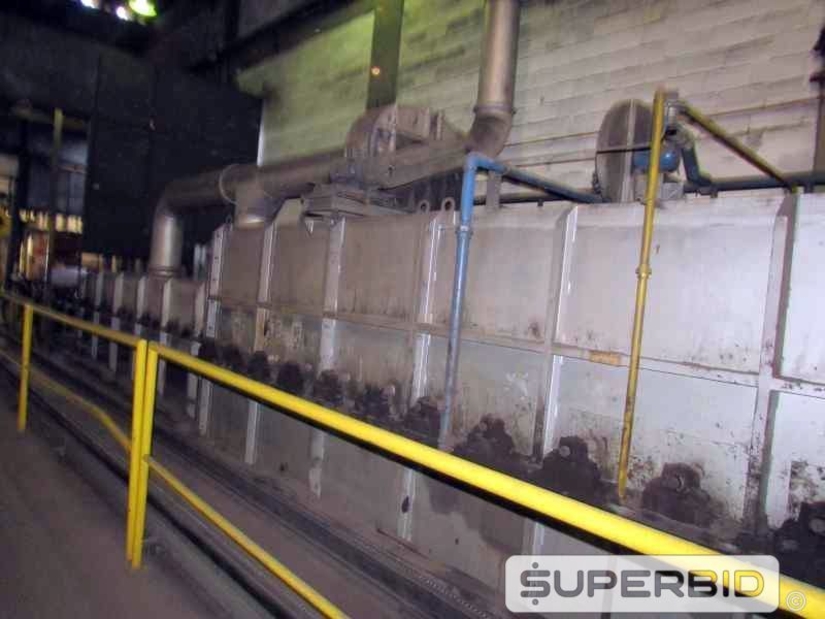 FORNO TRATAMENTO TÉRMICO SERMEP CONTINUO, ANO 2008, SÉRIE.: 0543/08, CAP. 1200 KG/H (Ref.: 12225)