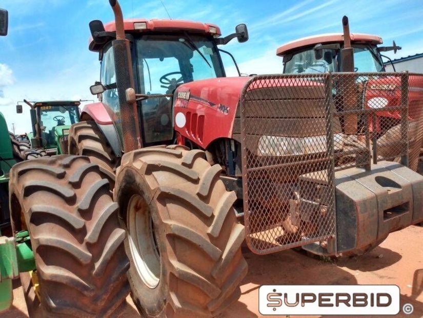 TRATOR DE PNEUS CASE IH PUMA 205 4X4, ANO: 2013, SÉRIE: HCCZC205LDCR14999 (Ref: 1321)