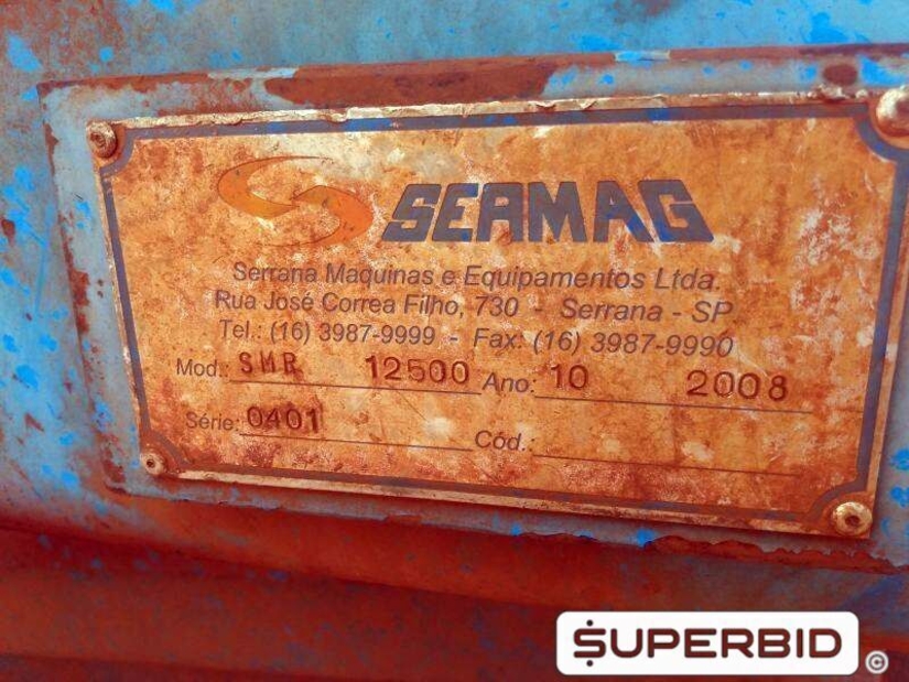 REBOQUE TRANSBORDO RODOFORT SMR 12500, 2008/2008, Placa FINAL 2 (MG),  (Ref.: 295)