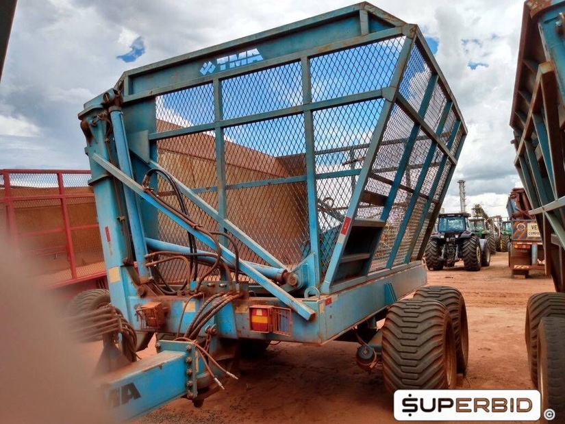 REBOQUE TRANSBORDO DE CANA PICADA TRACAN VTX 10.000, ANO: 2013, SÉRIE: VTX131264 (Ref.: 1417)