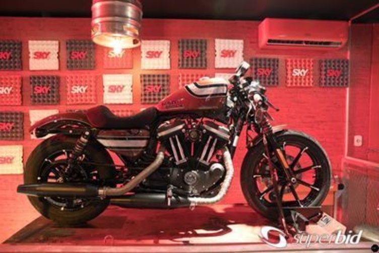 MOTO DAVIDSON HARLEY SKYROCKS 2/7 - Modelo Café Racer - XL883N , 2017/2017, PL FINAL: 5 (SP), . Loc.: São Paulo/SP.