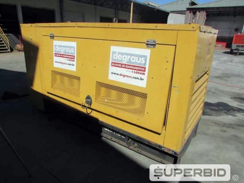 SUCATA DE GRUPO GERADOR Á DIESEL OLYMPIAN GP110-2 125 KVA , ANO: 2009, SÉRIE: OLY00000PB4H01488. (Ref.: JBG)