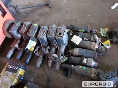 SUCATA DE ROMPEDORES, ESMERILHADEIRA, FURADEIRA, PISTOLA PINO E OUTROS (APROX.: 42 PÇS), (Ref.: PBV)