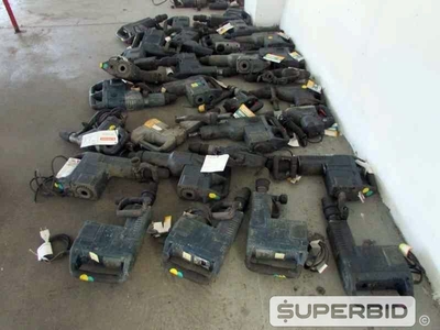 ROMPEDORES ELÉTRICO, MARTELETES PERFURADOR, MARTELO PERFURADOR E OUTROS, (30 PÇ.) (Ref.: JDL )