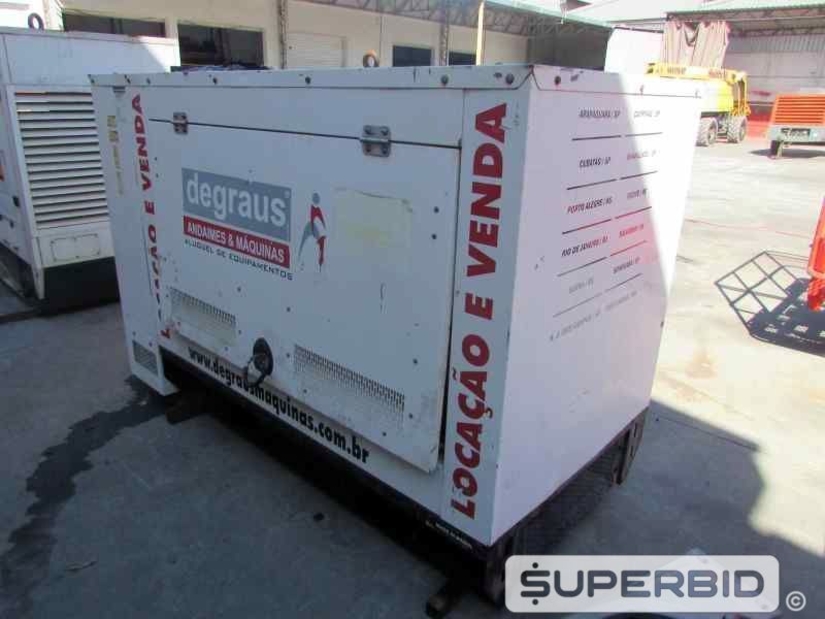 GRUPO GERADOR Á DIESEL OLYMPIAN GEP88-1 100 KVA, ANO: 2010, SÉRIE: OLY00000HB4502679 (Ref.: JBH)