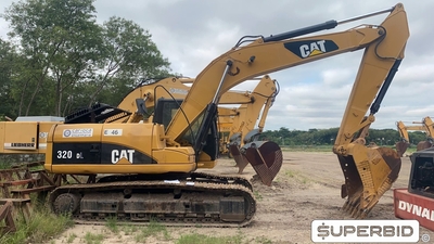 ESCAVADEIRA HIDRÁULICA CATERPILLAR 320 DL, ANO: 2008, SÉRIE: CAT0320DPA8F00749 (Ref: IAG)